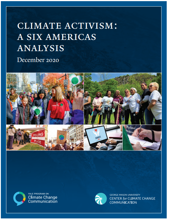 Climate Activism: A Six Americas Analysis, December 2020