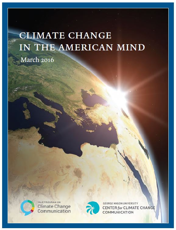 Climate Change in the American Mind: March 2016