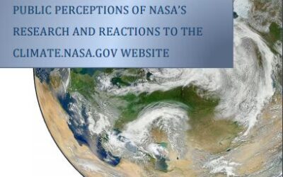 Public Perceptions of NASA’s Research and Reactions to the Climate.NASA.gov Website