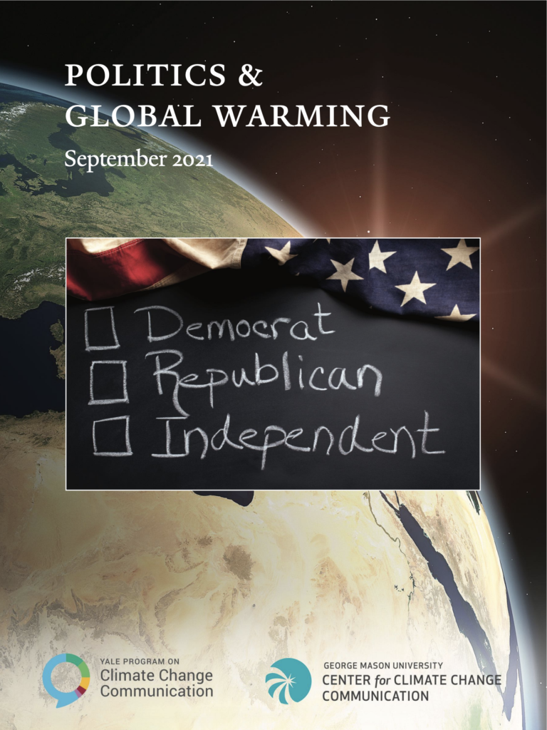 Politics & Global Warming, September 2021