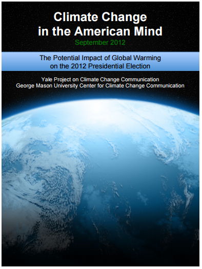 The Potential Impact of Global Warming on the 2012 Presidential Election